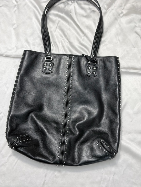 Michael Kors Handbags - Michael Kors Astor Re- Edition 2004- Black Studded Leather Tote